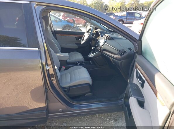 2HKRW2H58MH651905 2021 HONDA CR-V Gray Front interior view