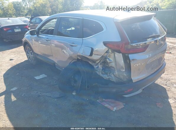 2HKRW2H58NH667118 2022 HONDA CR-V Серебряный Задняя левая четверть