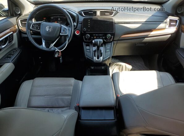 2HKRW2H88LH637270 2020 HONDA CR-V Black Առջևի վահանակի տեսք
