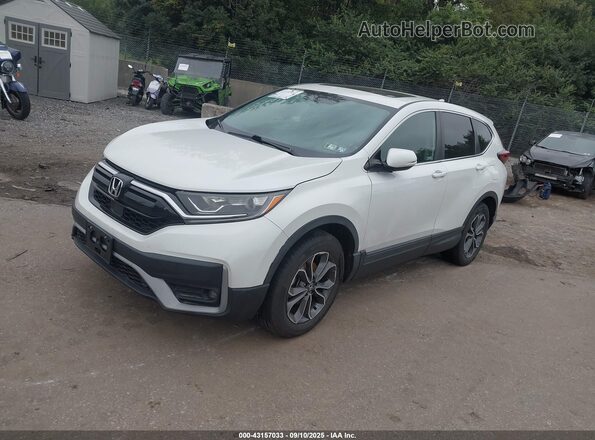 2HKRW2H89LH635284 2020 HONDA CR-V White Front left