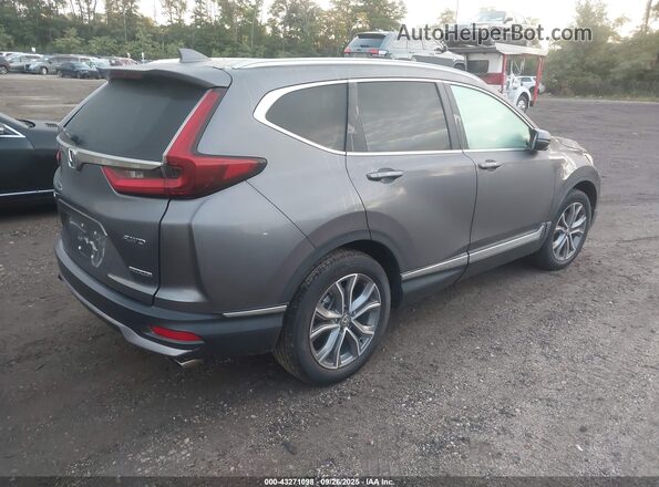 2HKRW2H91NH615753 2022 HONDA CR-V Серый Задняя правая четверть