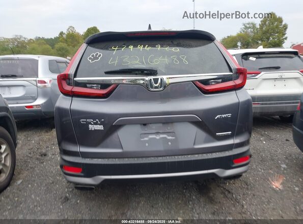 2HKRW2H92NH600436 2022 HONDA CR-V Gray 