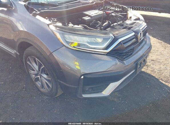 2HKRW2H92NH600436 2022 HONDA CR-V Gray 