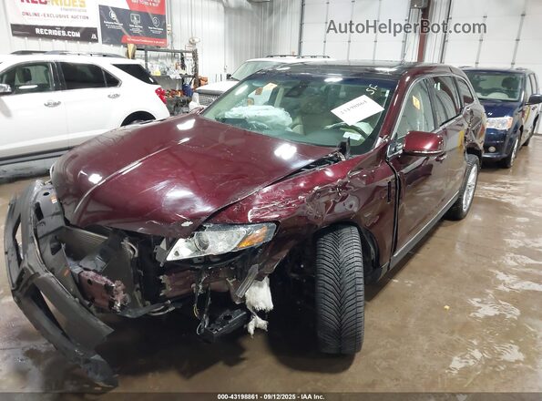 2LMHJ5AT1KBL00301 2019 LINCOLN MKT Maroon Front left
