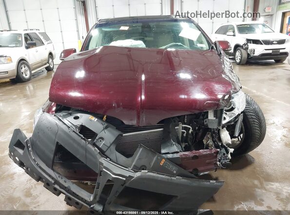 2LMHJ5AT1KBL00301 2019 LINCOLN MKT Maroon Rear interior view