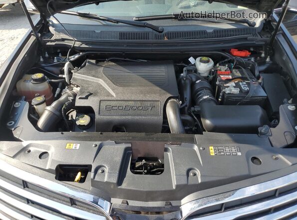 2LMHJ5AT8KBL01588 2019 LINCOLN MKT Black Вид підкапотного простору