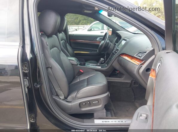 2LMHJ5NK1JBL02453 2018 LINCOLN MKT Black Widok wnętrza z przodu