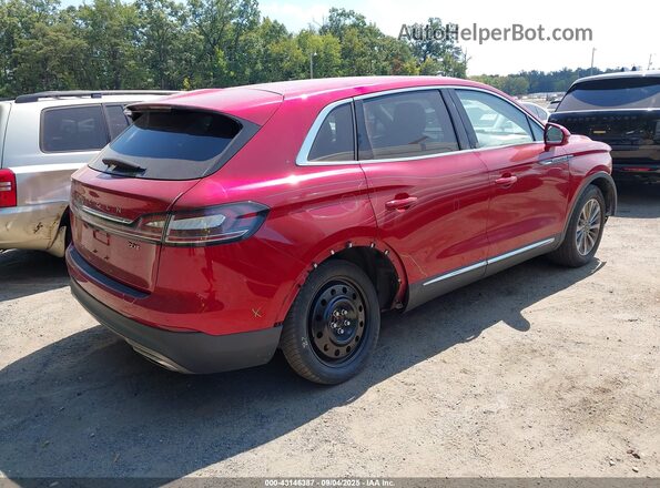 2LMPJ6J90LBL28517 2020 LINCOLN NAUTILUS Red Tył prawy