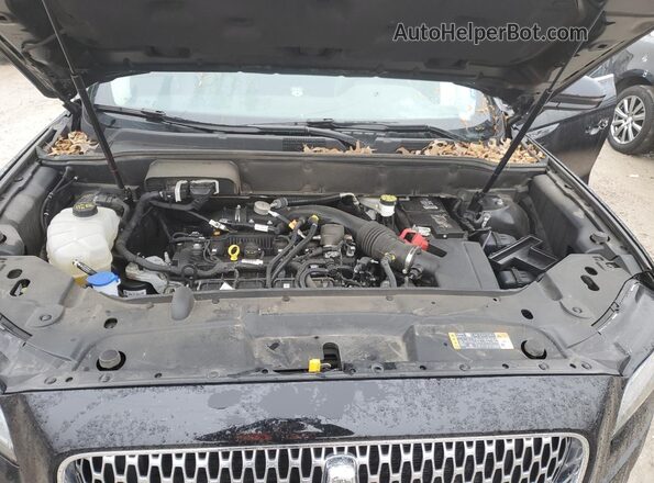 2LMPJ6J91NBL13205 2022 LINCOLN NAUTILUS Black ძრავის განყოფილების ხედი