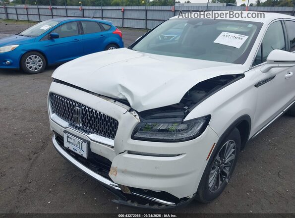 2LMPJ6J96NBL16875 2022 LINCOLN NAUTILUS White Вид спереду