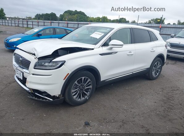 2LMPJ6J96NBL16875 2022 LINCOLN NAUTILUS White Передня ліва чверть