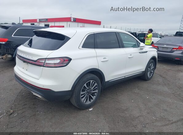 2LMPJ6J96NBL16875 2022 LINCOLN NAUTILUS White Задня права чверть