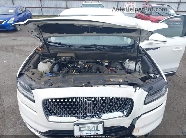 2LMPJ6J96NBL16875 2022 LINCOLN NAUTILUS White Вид ззаду
