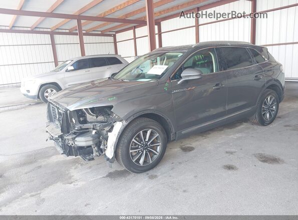 2LMPJ6J9XMBL02198 2021 LINCOLN NAUTILUS Серый Передняя левая четверть