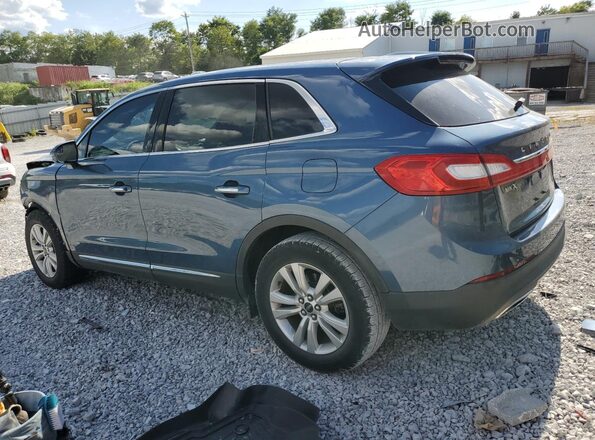 2LMPJ6JR6JBL13419 2018 LINCOLN MKX Синий 