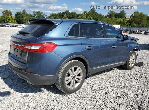 2LMPJ6JR6JBL13419 2018 LINCOLN MKX Синий 