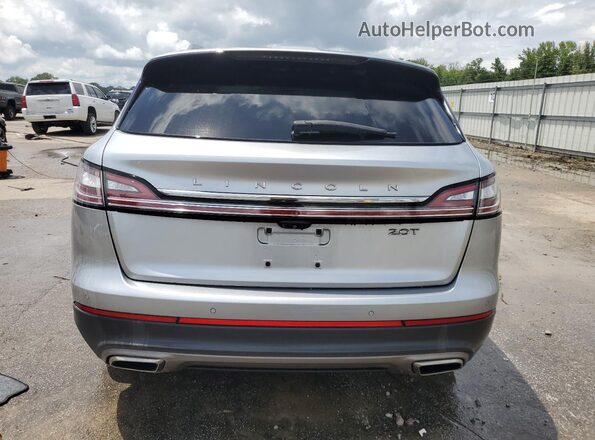 2LMPJ6K95LBL15003 2020 LINCOLN NAUTILUS Silver Rear view
