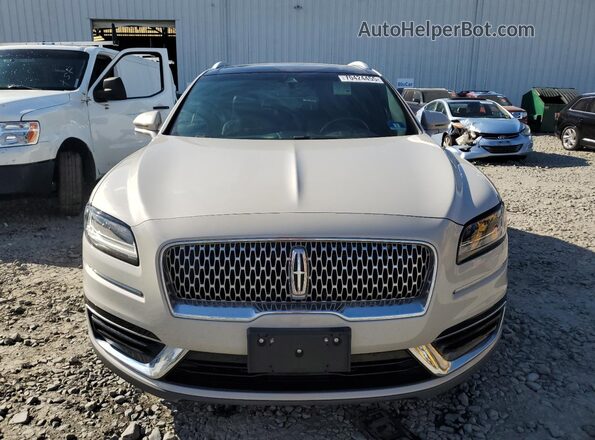 2LMPJ8K98LBL20014 2020 LINCOLN NAUTILUS Cream Vista frontal