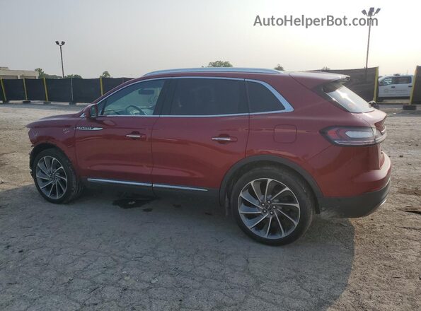 2LMPJ8L95KBL52190 2019 LINCOLN NAUTILUS Red Հետևի ձախ