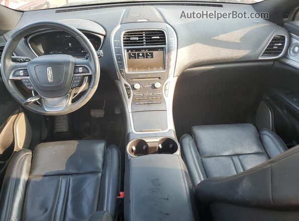 2LMPJ8L95KBL52190 2019 LINCOLN NAUTILUS Red Առջևի վահանակի տեսք