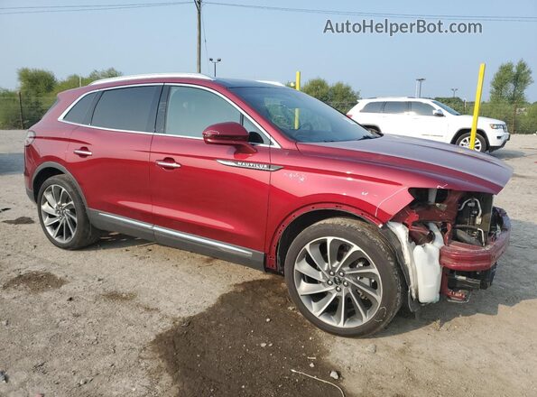 2LMPJ8L95KBL52190 2019 LINCOLN NAUTILUS Red Առջևի աջ
