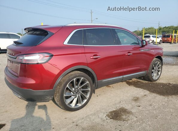 2LMPJ8L95KBL52190 2019 LINCOLN NAUTILUS Red Հետևի աջ