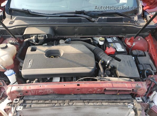 2LMPJ8L95KBL52190 2019 LINCOLN NAUTILUS Red Սալոնի հետևի տեսք