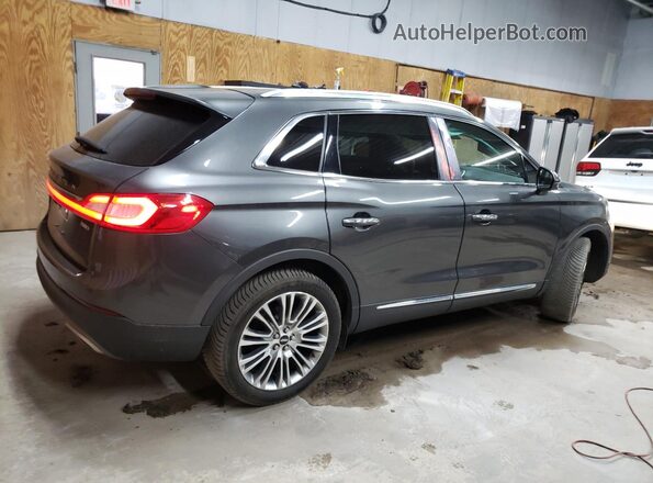 2LMPJ8LR7JBL19643 2018 LINCOLN MKX Gray 