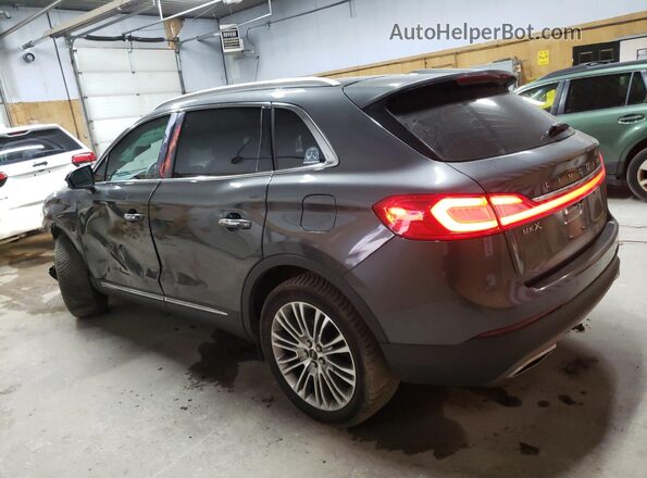 2LMPJ8LR7JBL19643 2018 LINCOLN MKX Gray 