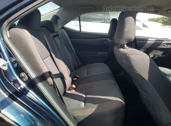 2T1BURHE4KC230845 2019 TOYOTA LL Blue Vista de los asientos traseros