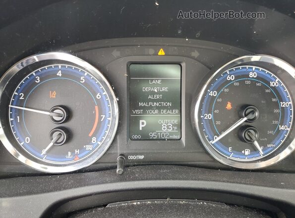 2T1BURHE4KC230845 2019 TOYOTA LL Blue Vista del cuadro de instrumentos