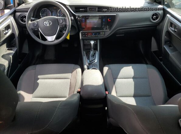 2T1BURHE4KC230845 2019 TOYOTA LL Blue Vista del salpicadero