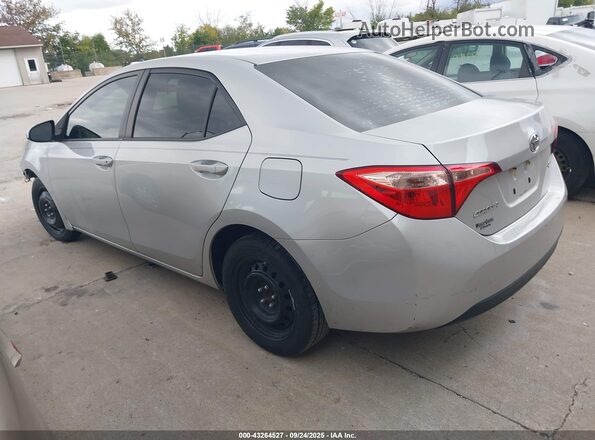2T1BURHE8KC156961 2019 TOYOTA LL Silver უკანა მარცხენა