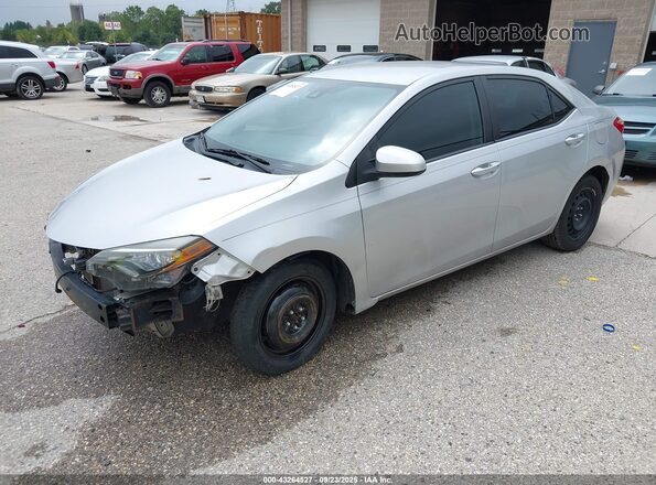 2T1BURHE8KC156961 2019 TOYOTA LL Silver წინა მარცხენა ხედი სამი მეოთხედიდან