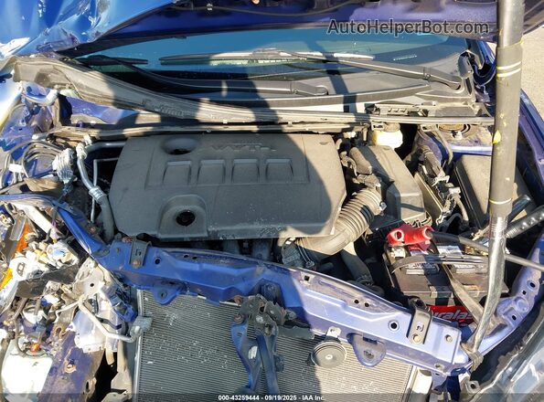 2T1BURHEXKC136999 2019 TOYOTA LL Blue Rear view