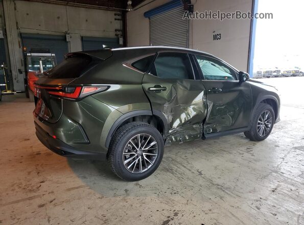 2T2AGCEZ0NC015129 2022 LEXUS NX Green 