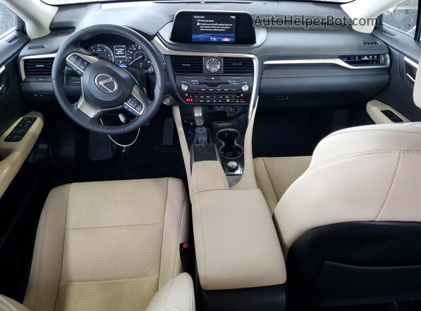 2T2AZMAA8MC191229 2021 LEXUS RX Серебряный Вид панели приборов