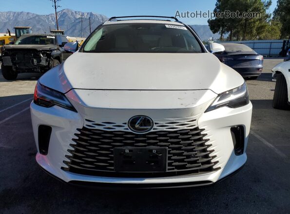 2T2BAMBA4RC036341 2024 LEXUS RX White წინა ხედი