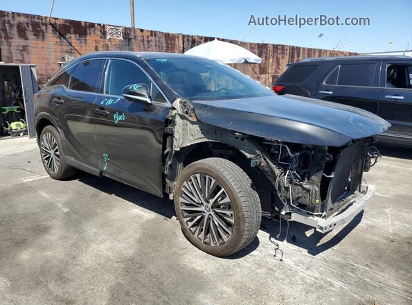 2T2BAMBA5PC015611 2023 LEXUS RX Черный Передняя правая четверть