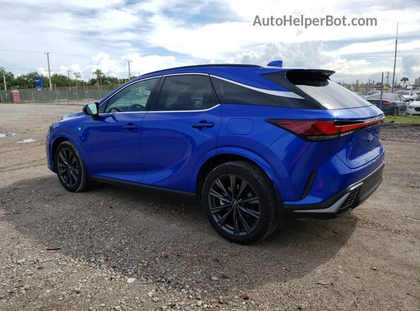 2T2BAMBA5SC058340 2025 LEXUS RX Blue Задня ліва чверть