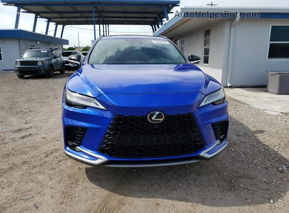 2T2BAMBA5SC058340 2025 LEXUS RX Blue Вид спереду