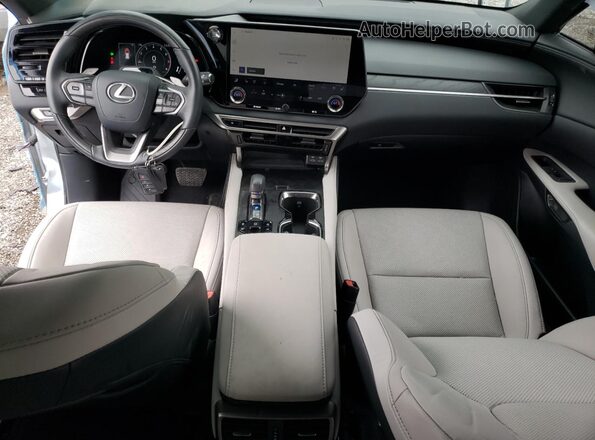 2T2BAMCA0RC078035 2024 LEXUS RX Silver Вид панелі приладів