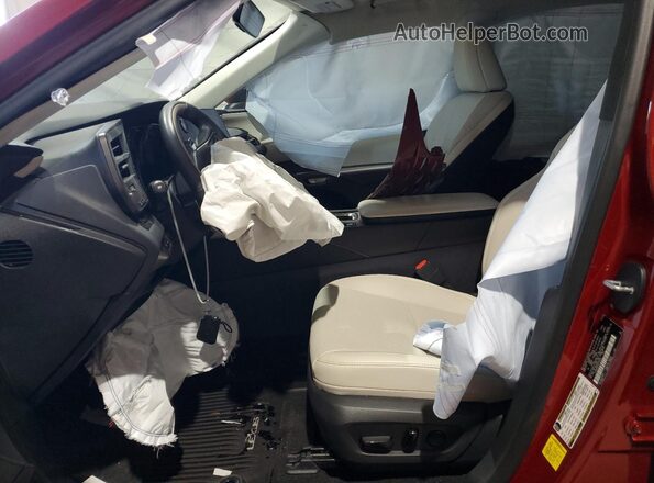 2T2BAMCA4RC056345 2024 LEXUS RX Red Widok wnętrza z przodu
