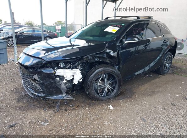 2T2BAMCA4RC063523 2024 LEXUS RX 350 Black წინა მარცხენა ხედი სამი მეოთხედიდან