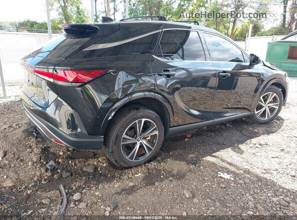 2T2BAMCA4RC063523 2024 LEXUS RX 350 Black უკანა მარჯვენა