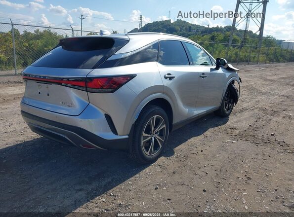 2T2BAMCA5SC118261 2025 LEXUS RX 350 Серебряный Задняя правая четверть
