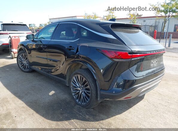 2T2BBMCA0PC013311 2023 LEXUS RX Black Trasero izquierdo