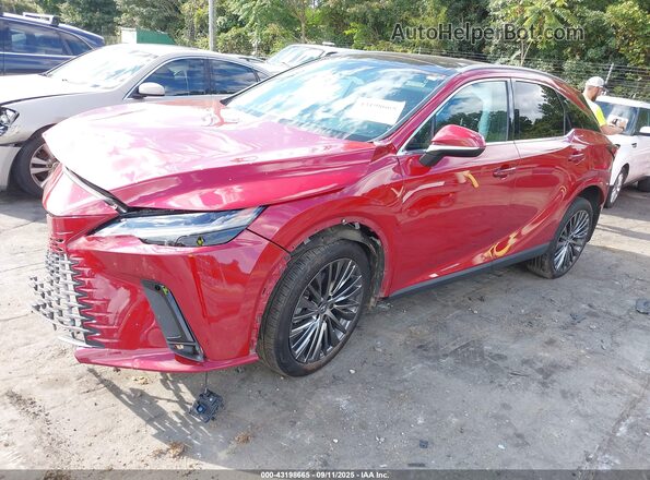 2T2BBMCA2RC023860 2024 LEXUS RX 350H Red Front left