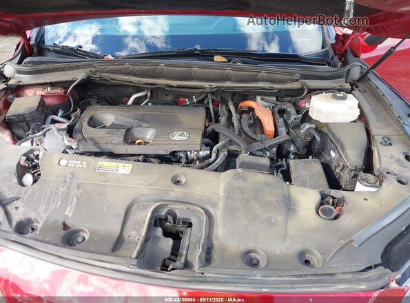 2T2BBMCA2RC023860 2024 LEXUS RX 350H Red Rear view