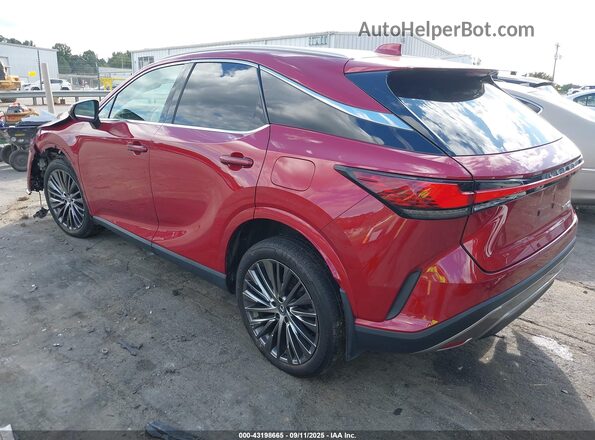 2T2BBMCA2RC023860 2024 LEXUS RX 350H Red Rear left